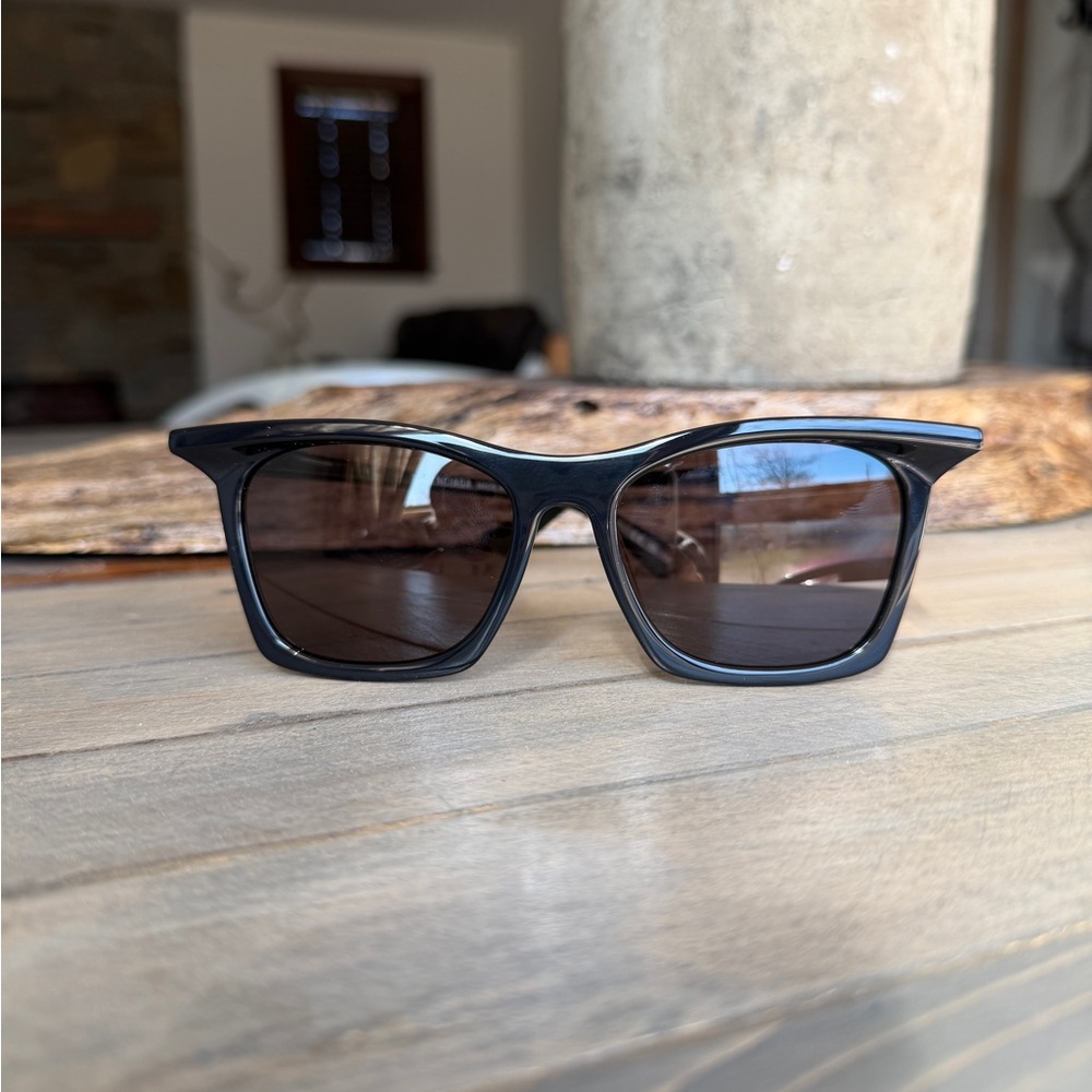 Balenciaga Black Square Sunglasses